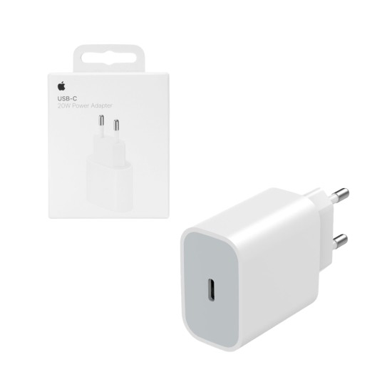 Adaptador de Corrente Apple USB-C de 20W A2347 Branco